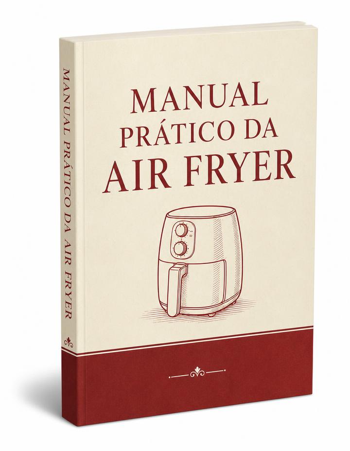 Capa do bônus Manual Prático da Air Fryer